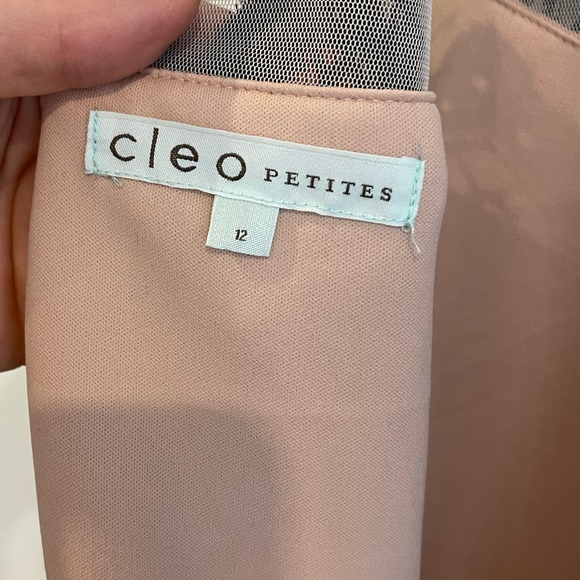 Cleo petites illusion lace dress. Sz 12 - Picture 5 of 6